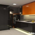 Tủ bếp gỗ MDF Acrylic– TVB650