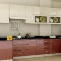 Tủ bếp gỗ MDF Acrylic – TVB359
