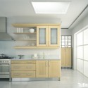 Tủ bếp gỗ tự nhiên – TVN1340